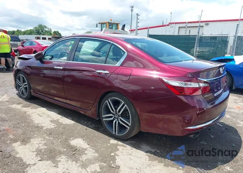 2016 Honda Accord Sport from USA, damaged, VIN 1HGCR2F5XGA034888